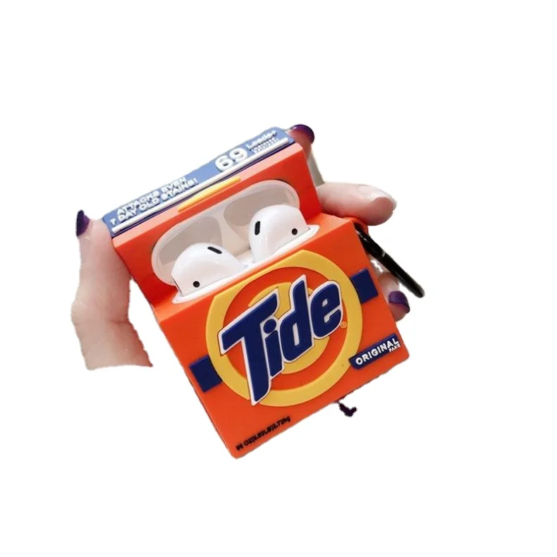 

Detergent Fresh 3D Design Funny Case For Ear Pod Case For Airpods, 4 colors