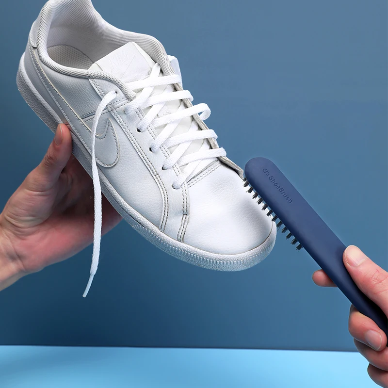 

Sanga Wholesale White Plastic Sneaker Cleaning Custom LOGO Shoe Scrub Brush
