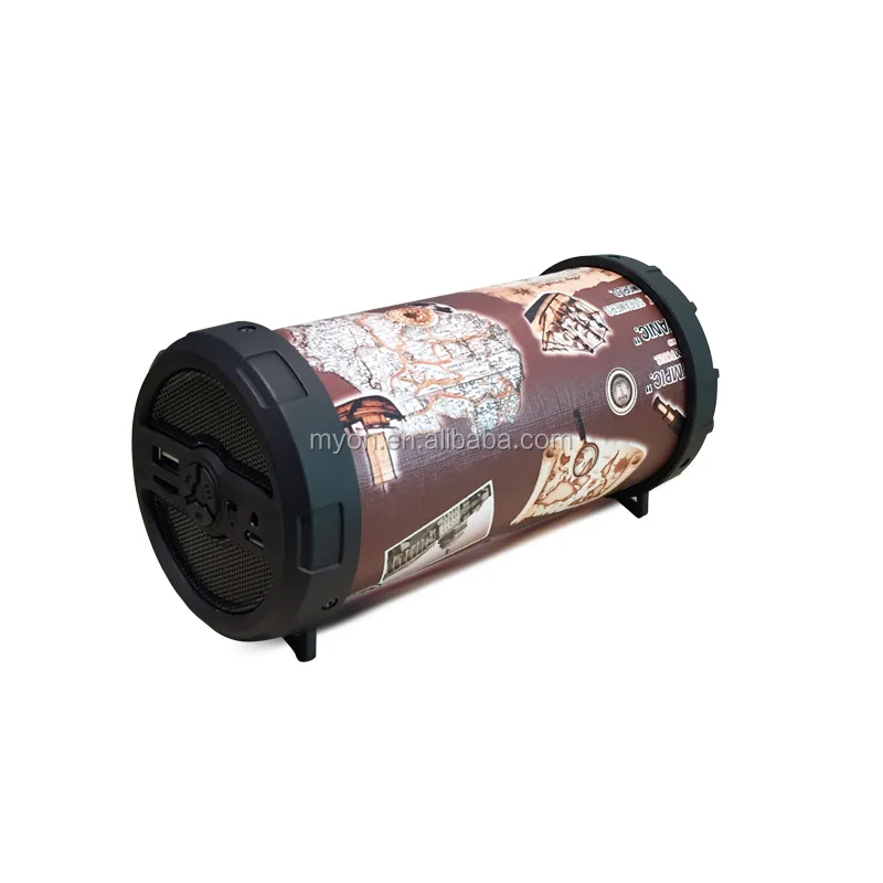 Myon Mini Bazooka Bluetooth Speaker Portable Boombox 2.25inch 1200mAh Rechargeable Battery With USB FM Wireless DJ Home Theatre - ANKUX Tech Co., Ltd