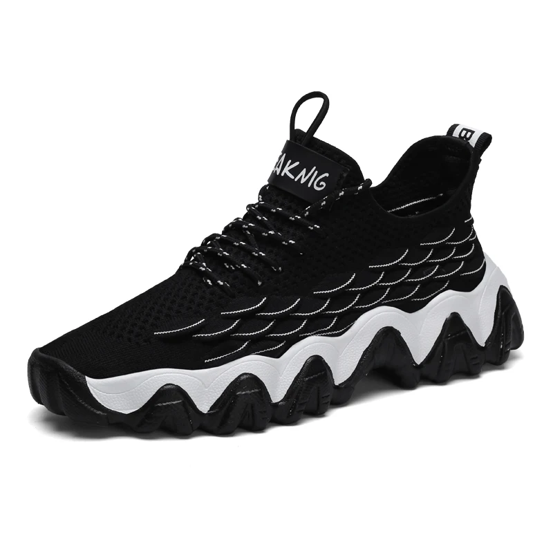 

Hot sale breathable upper light men's casual sports shoes sneakers shoes men, Optional