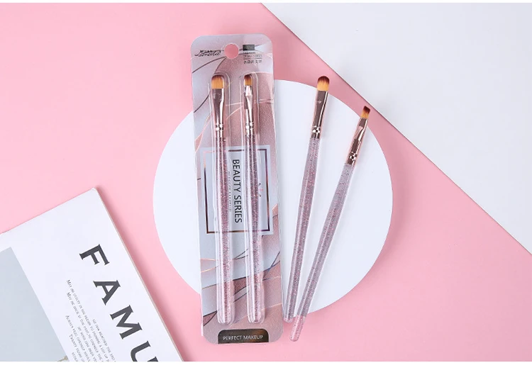 New Beauty Series 2pcs Small Eyeshadow Makeup Brush For Brows Buy