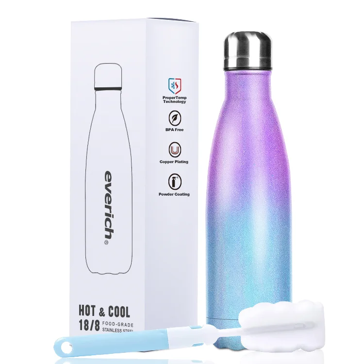 

500ml amazon hot sale customized gift cola water bottle stainless steel water bottle amazon unique stainless steel water bottle, Customized according to pantone color codes