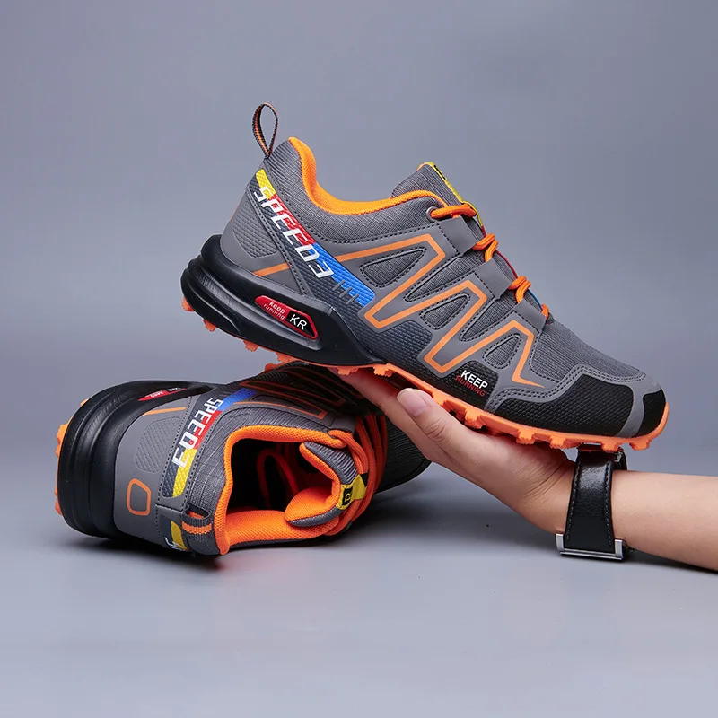 

Wholesale new arrival comfortable cheap waterproof hiking trecking shoes men no slip hiking shoes