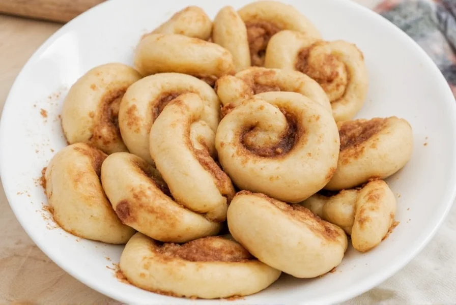 Step-by-step process of kneading cinnamon bun dough on floured surface showing proper hand technique and dough texture development