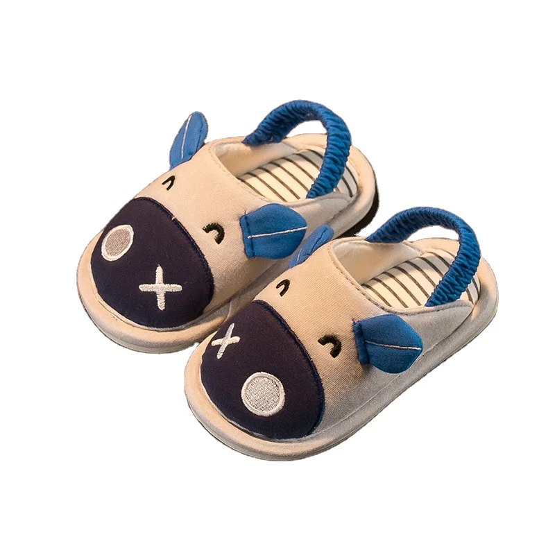 

Cute warm indoor slippers bedroom shoes for kids, Picture