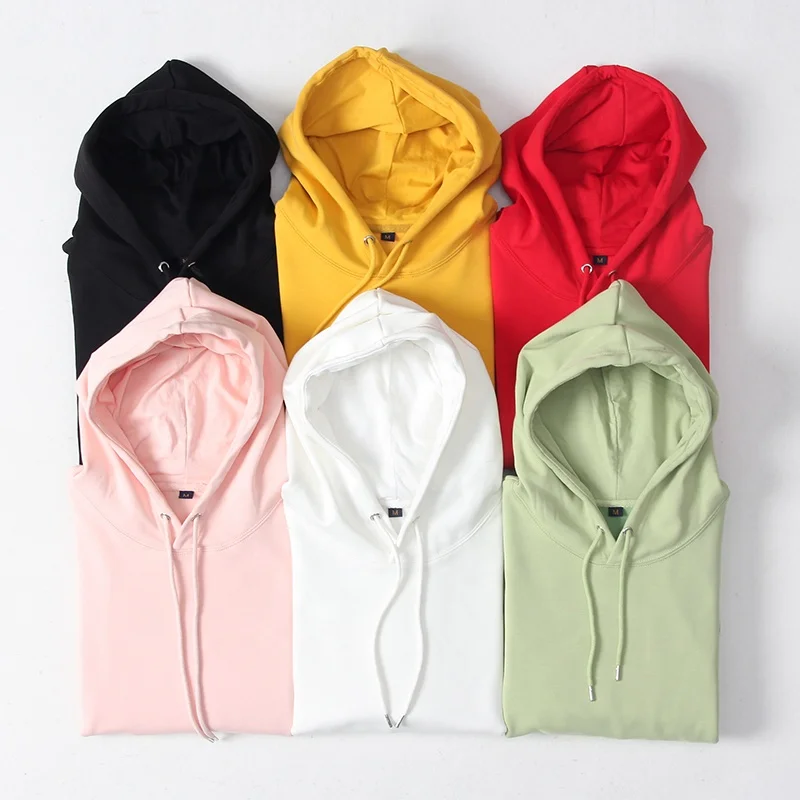 

Fashion Plain Pullover Hoodies Custom Logo Printed Embroidered Men Hoodies