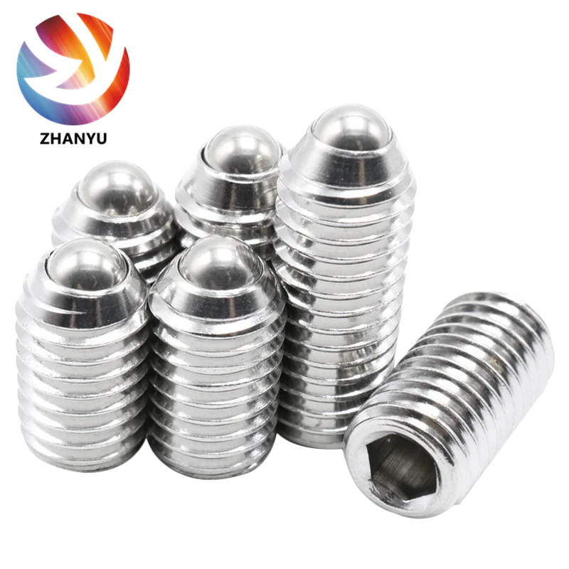 Ss304 Hex Socket Spring Ball Plunger Set Screw Grub Screw Buy Ball