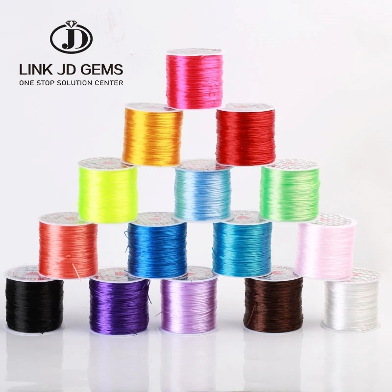 

Multicolor Choice 0.5mm Crystal String Elastic String Elastic Cord Stretchy Bracelet String Bead Cord for Beading Jewelry Making