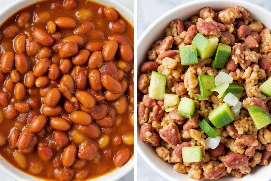 Classic borracho beans in a pot