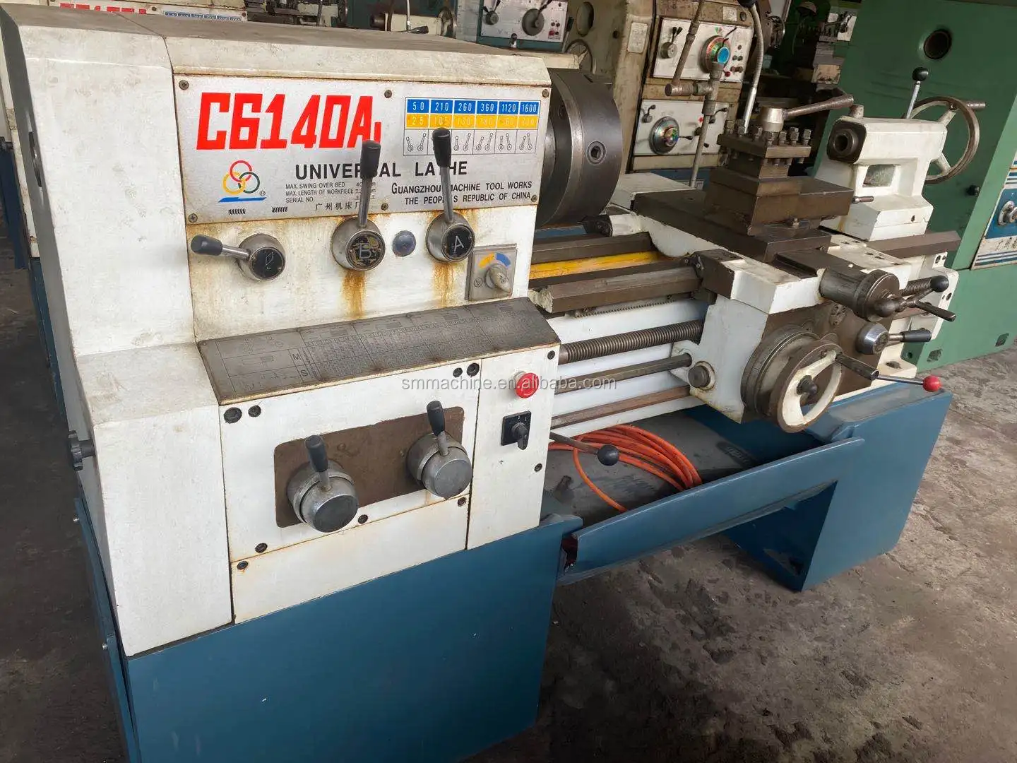 High Quality Second Hand 1m Used Lathe Machine 6140*1000mm In Stock