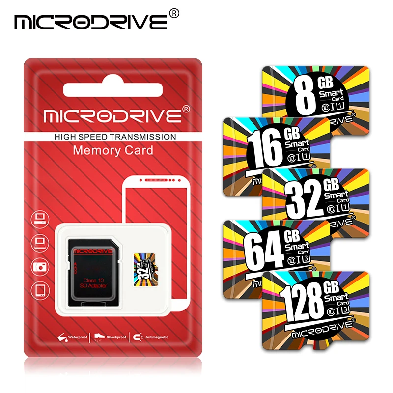 Micro sd 1GB 2GB 4GB 8GB 16GB 32GB 64GB 128GB 256GB 512GB 128MB memory flash card TF cards