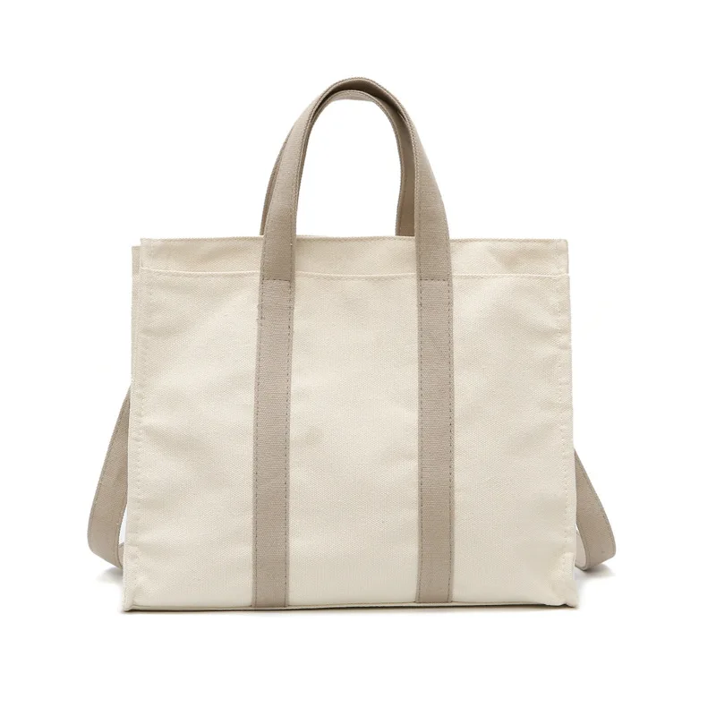 

Canvas Shoulder Bag Luxury Women Bags Designer Women Messenger Bag Female Simple Handbag tote