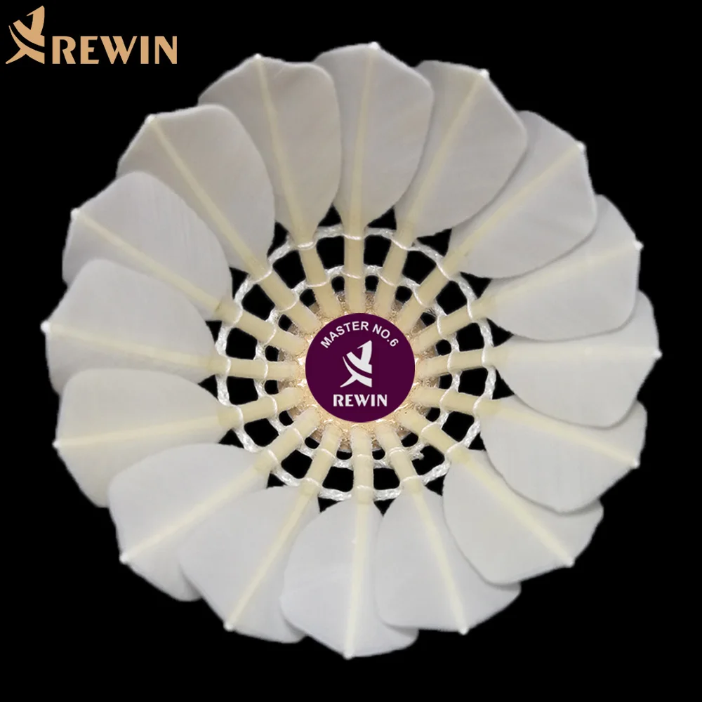 

Factory Wholesale Most Durable M6 Badminton Shuttlecock Similar As AS20 For practice training school teaching exercise