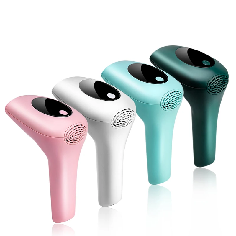 

2021 New permanent hair removal laser beauty equipment 900000 flashes home laser hair removal device, White, pink, light green, dark green