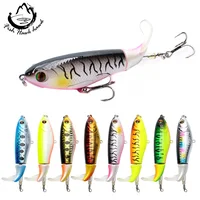 

10cm 17.2g Whopper Plopper Floating Popper Artificial Wobbler Topwater Quality Rotating Tail Fishing Tackle