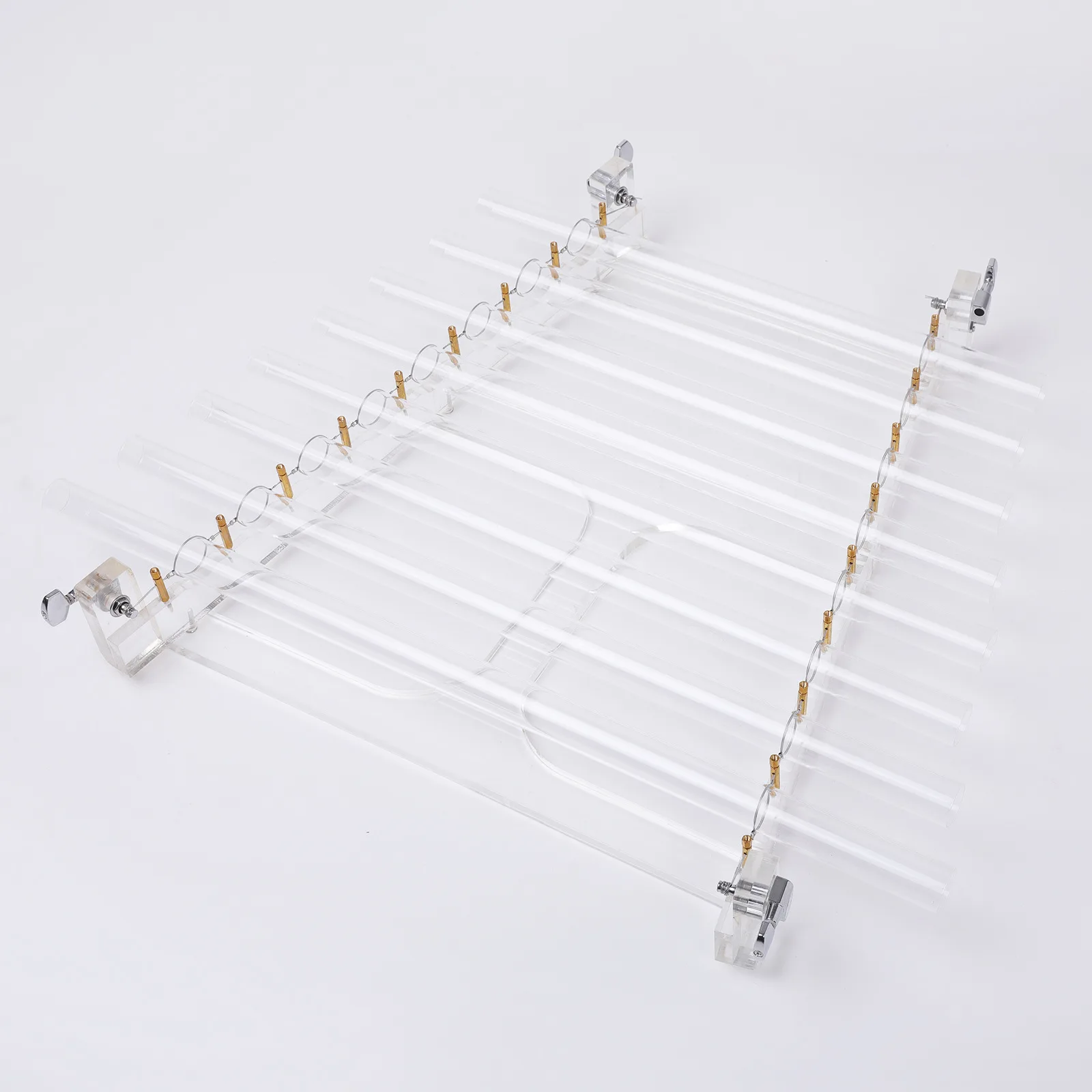 Raysen Crystal Singing Harp CSH-1 432Hz/440Hz Transparent Healing & Cure Functions Musical Instrument