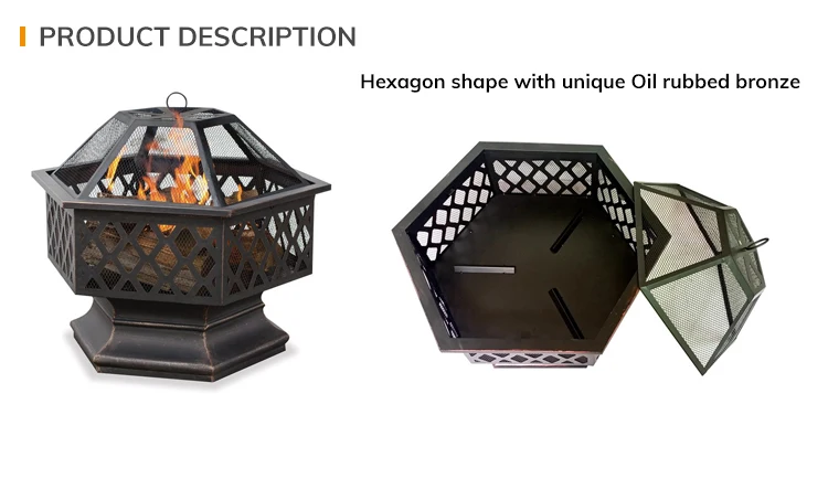 Bbq Brazier Ethanol Globe Cauldron Garden Furniture With Wood Burning Camping Corten Steel Fire Pit Outdoor Burner Ring