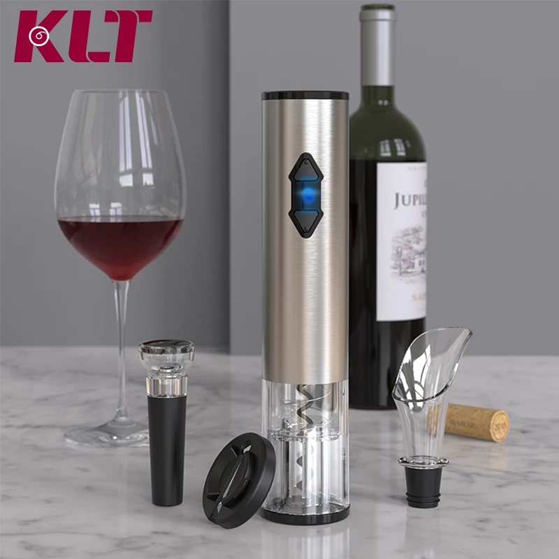 

Automatic smart wine opener set gift box packaging red wine opemer set wholesale
