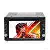 Double spindle 6.2 inch MP4 MP5 car dvd player android gps navigation system universal machine