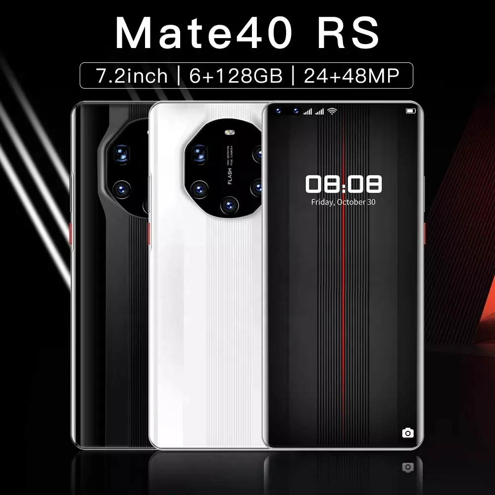 

Mate 40 Pro 6gb + 128gb Smart Phone Cell Mobile Cellphones 2021, Black yellow gray white