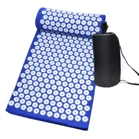 

Hot Massager 26*17 inch Massage Mat Acupressure Relieve Back Body Pain Relax Spike Mat Acupuncture Massage Yoga Mat with Pillow