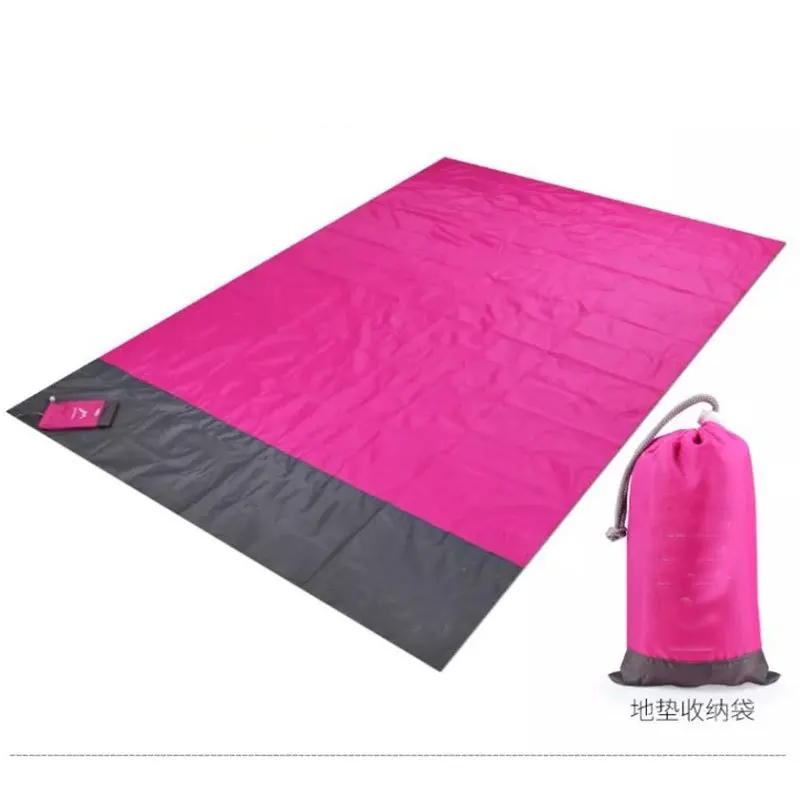 

Outdoor camping waterproof beach mat portable foldable polyester pocket picnic mat moisture-proof mat
