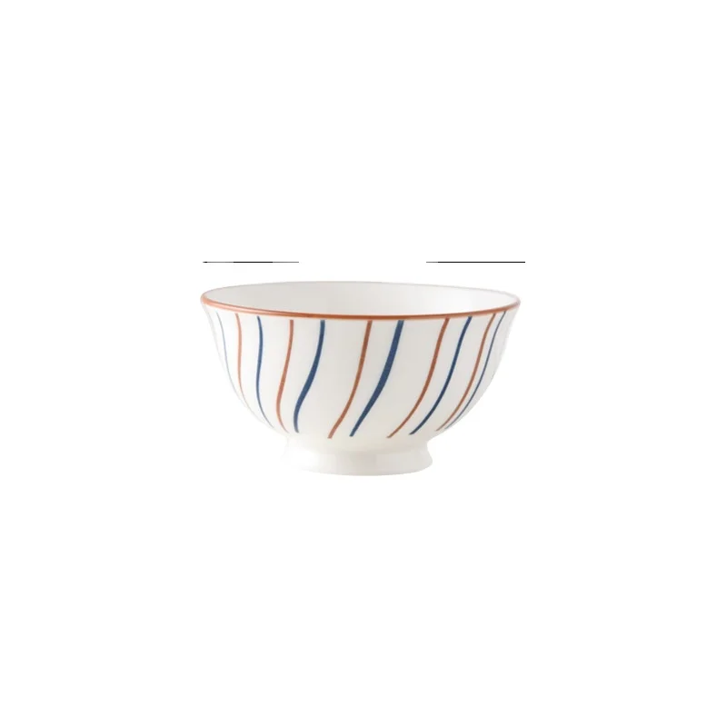 

Durable Using Willow Line  Bowl Dinning Room Decorative Food Minimalist Bowl