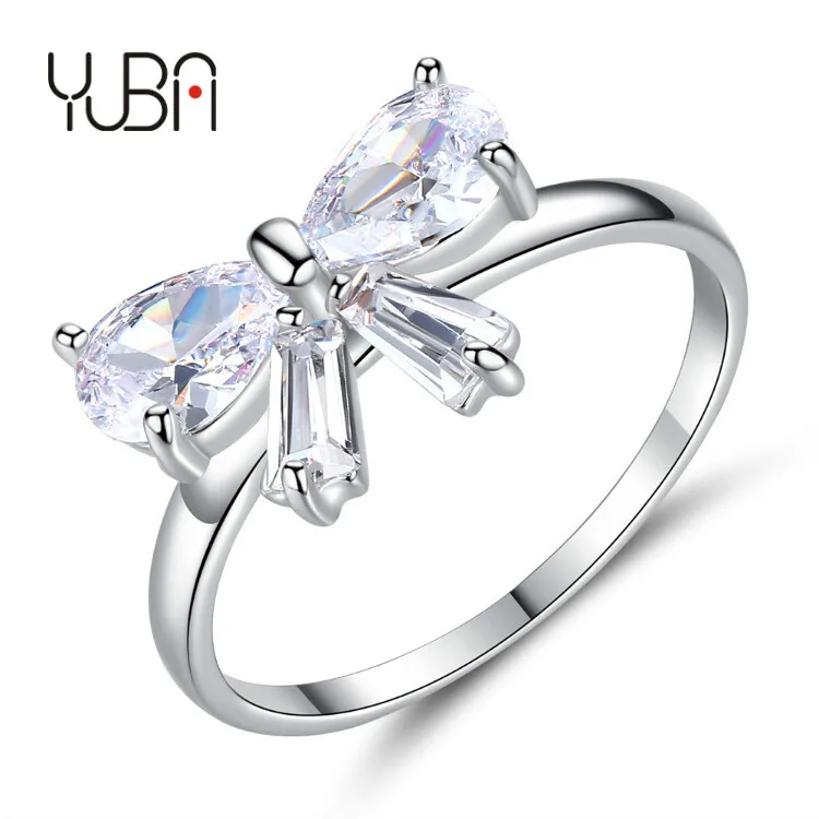 

10k diamond rings for women Round Brilliant Halo Engagement Ring 14k White Gold crystal diamond wedding rings