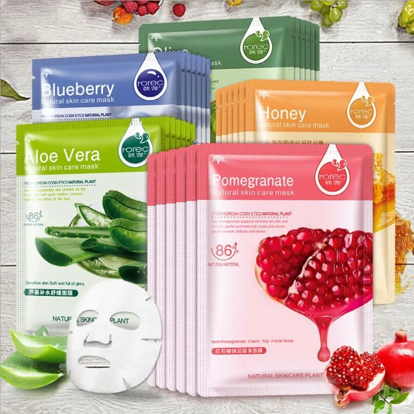

Hot Selling face sheet mask Moisturizing Hydrating beauty facial Sheet Mask Plant Extract Facial care Skin Care Face Mask