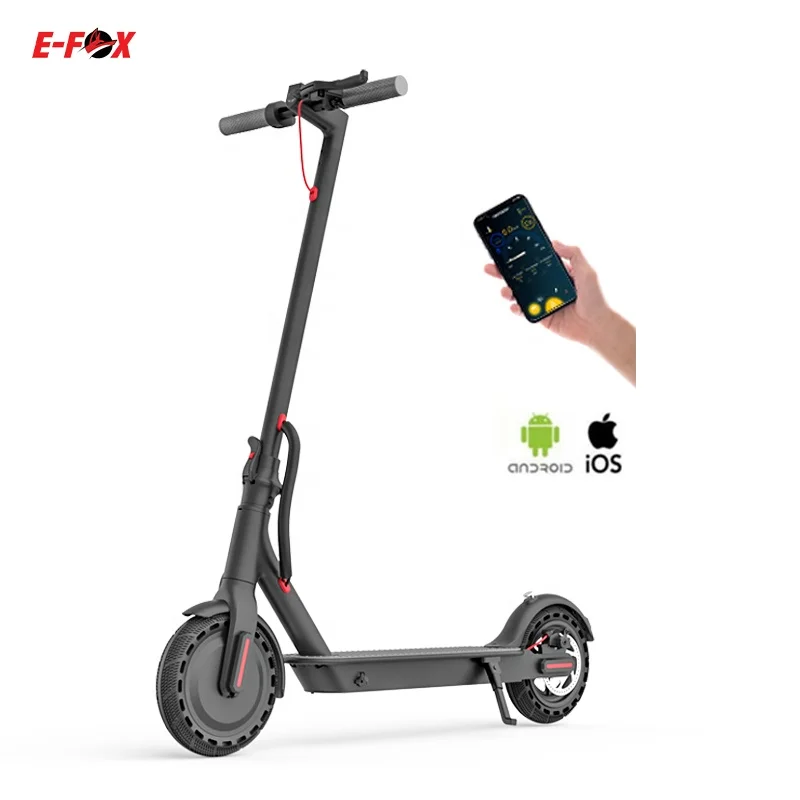 European warehouse delivery 8.5 inch 10.4A battery adult foldable kick scooter with Aluminum alloy frame electric road bike