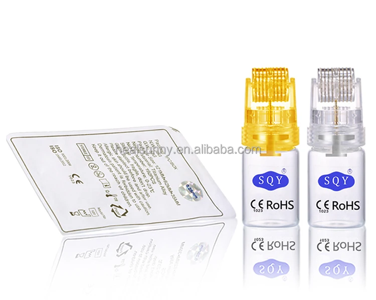 

Professional Titanium Derma Roller Micro Needle Roller Acne Scars Freckle Skin Meso Roller, 2 colors