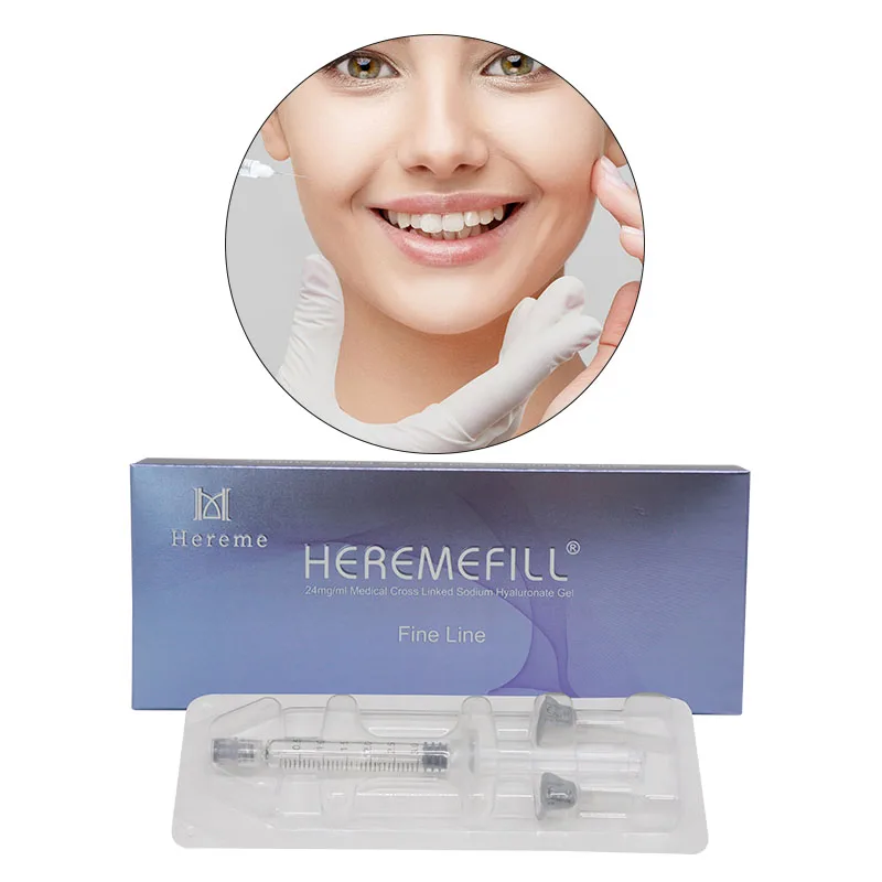 

Wholesale remove wrinkle 2ml dermal injection price hyaluronic acid syringe sculptra dermal filler