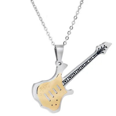 

Fashion Gold Black 316 Stainless Steel Titanium Steel Pendant Pendant Necklace for Men Boyfriends Jewelry