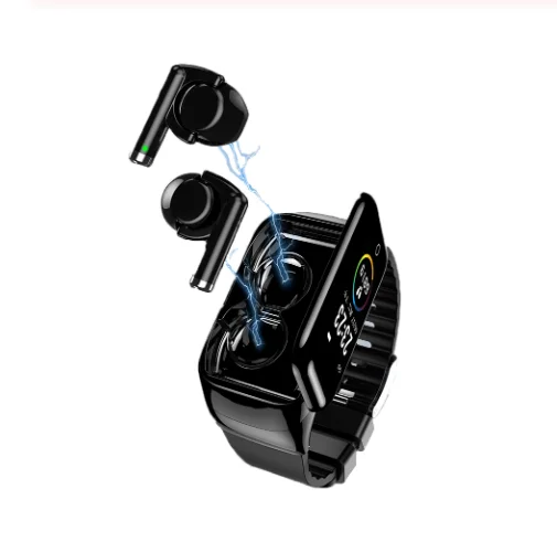

2021 amazon Newest M7 Smart Watch with Earphone BT5.0 Support BT Calls Heart Rate Monitor Smartwatch Headphones Men pk m1