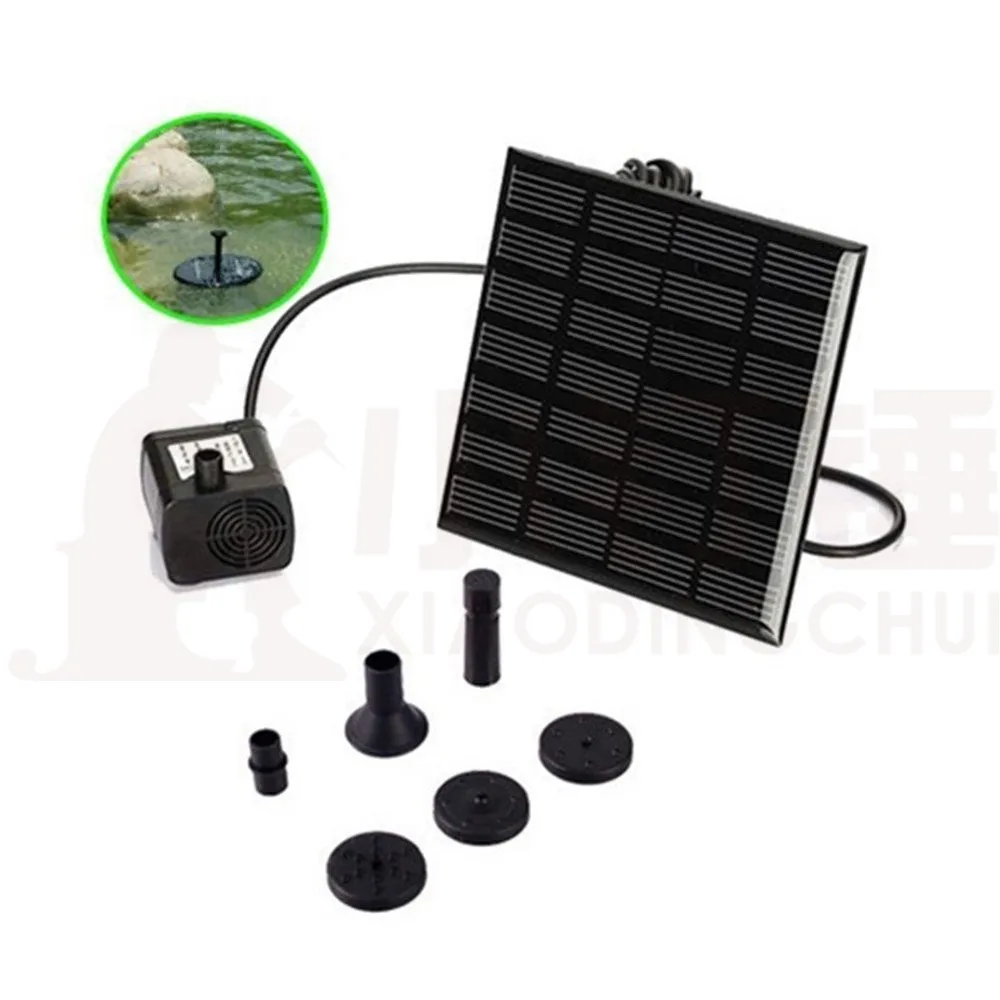 

Solar micro water pump fountain circulating submersible pump