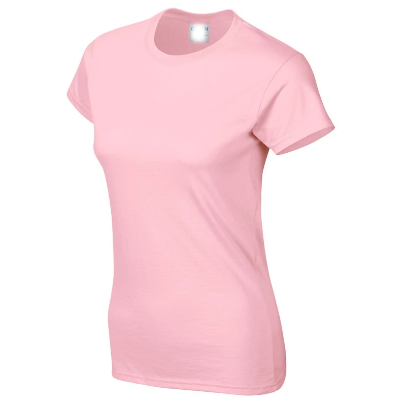 

wholesale 100% cotton 180g o-neck custom plain blank t shirts plain tshirt women