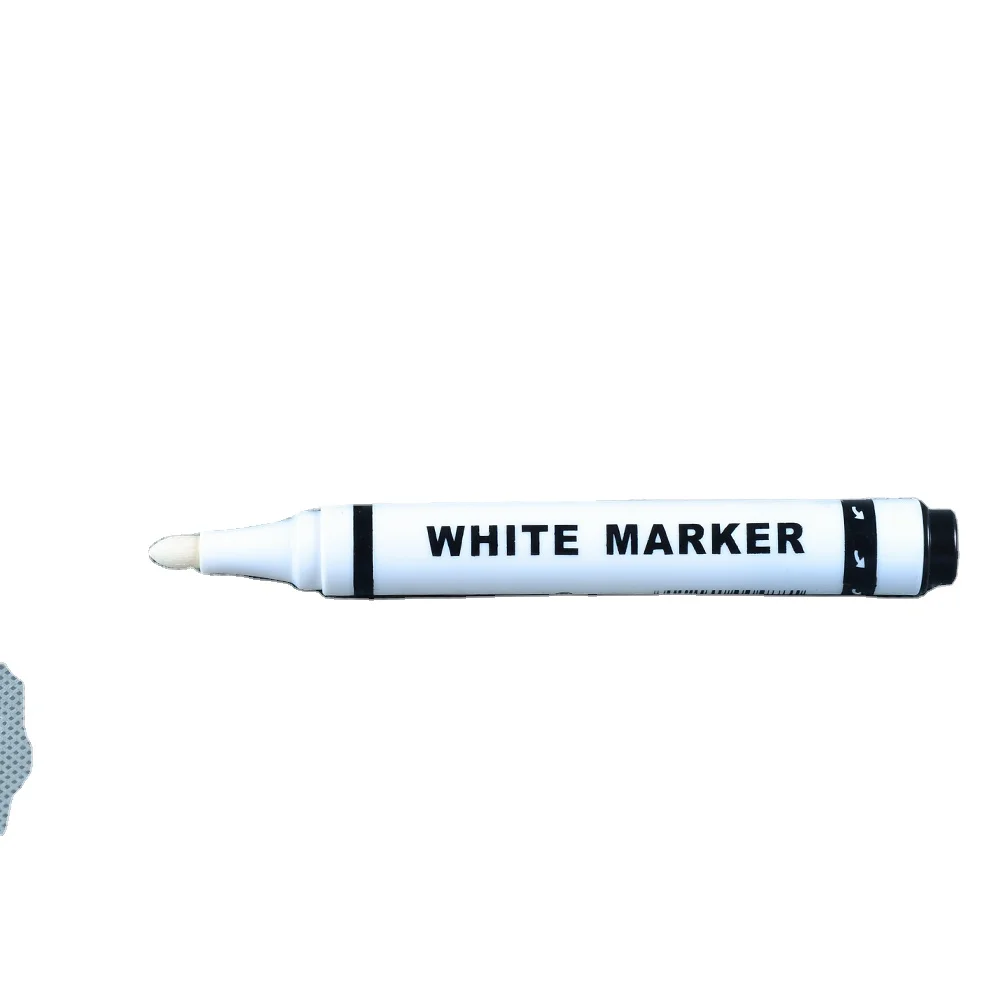 white indelible ink marker