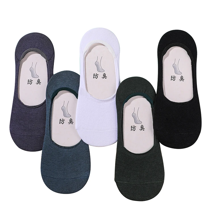 

Summer Cotton Man Short Socks Fashion Breathable White Pink Bamboo Socks Women Sock, As picture shows