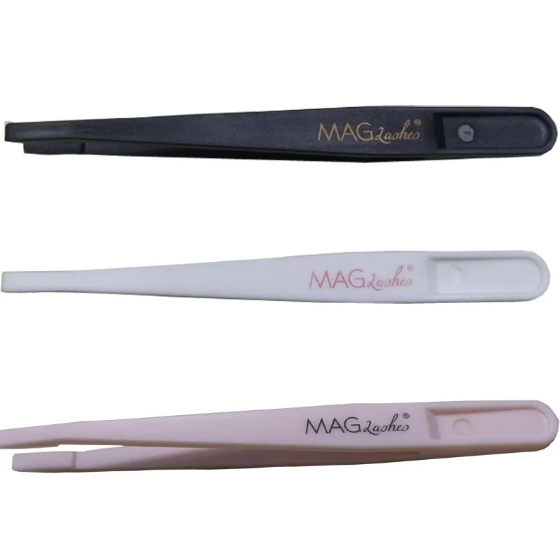 

High Quality ESD Plastic lash tweezer Laboratory Plastic Tweezers For Electronic and for eyebrows