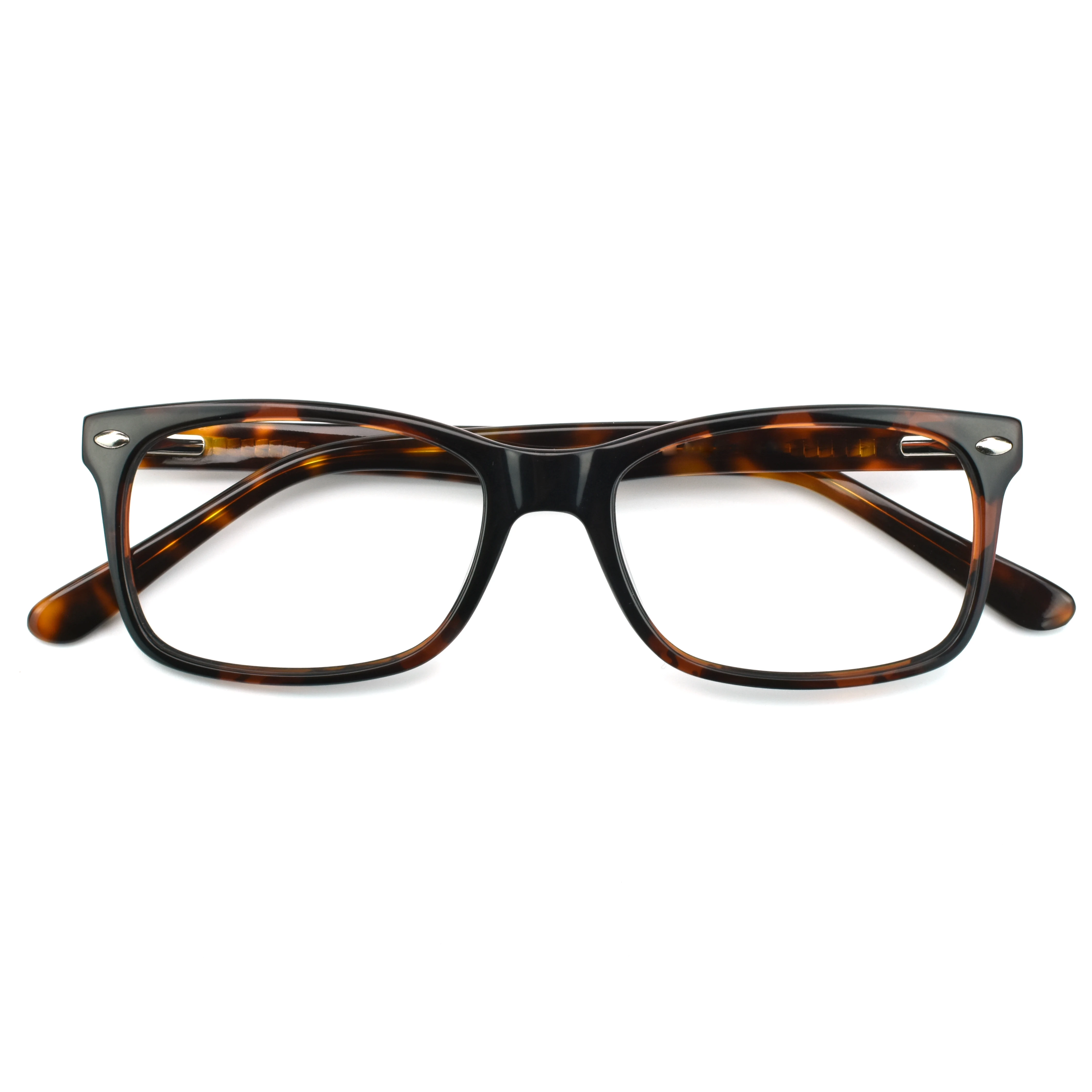 

Best Selling Fashion Design Vintage Acetate Eyeglasses square men Optical Frames 2021, 4 colors
