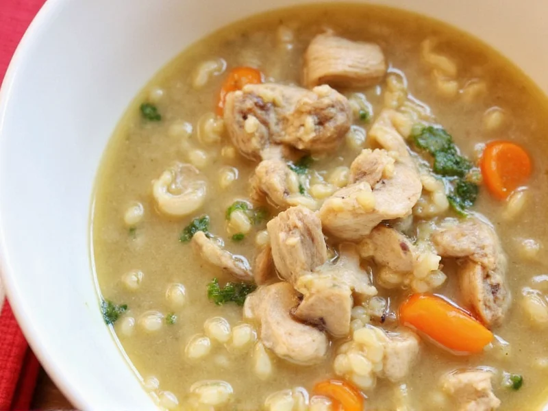 Perfect Slow Cooker Chicken with Rice and Mushroom Soup
