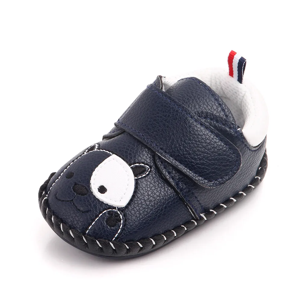 Lovely Animal Design Baby Shoes Boy Girl Rubber Sole Kids Casual Walking Shoes details
