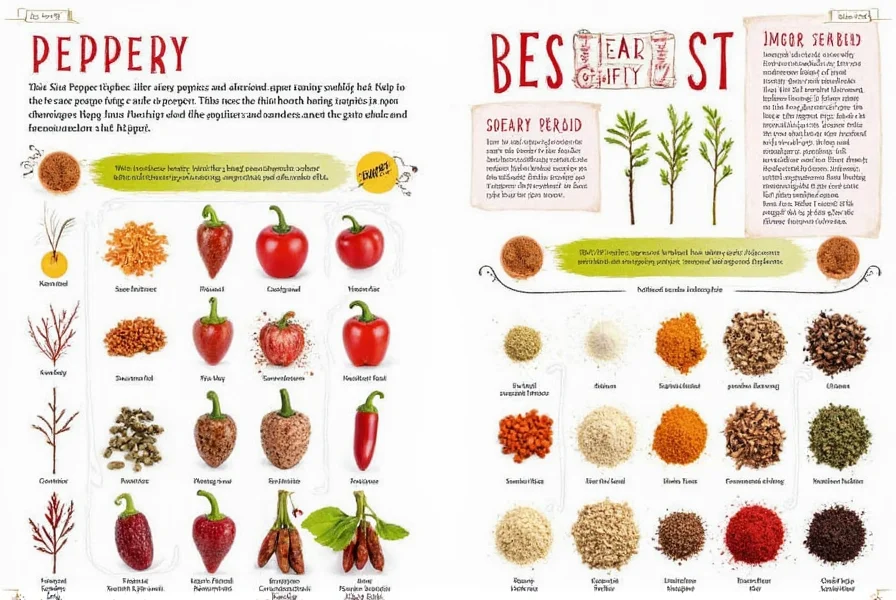 Pepper Identification Chart