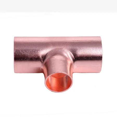 Copper Tee Elbow Fittings for Air Conditioner Plumbing