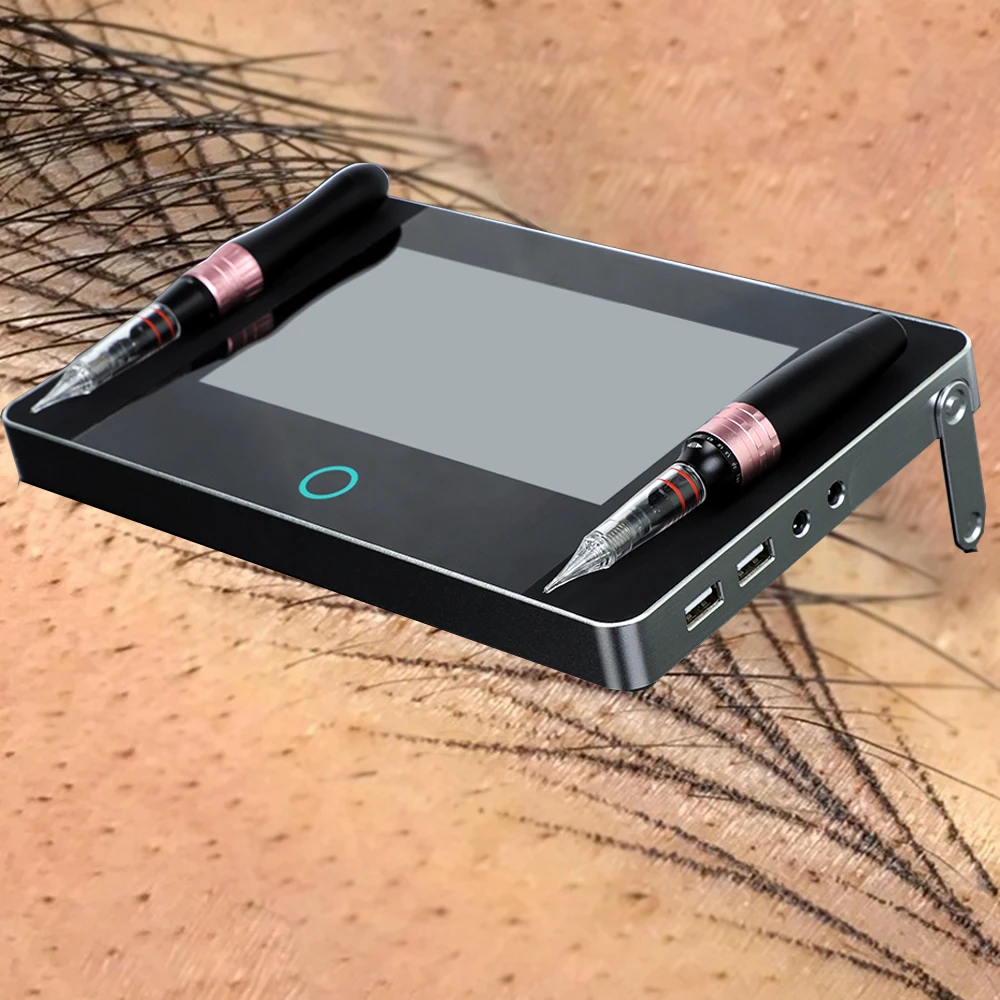 

New Design YD Touch Digital Permanent Makeup Machine Bravo Intelligent Micropigmentation Device, Black