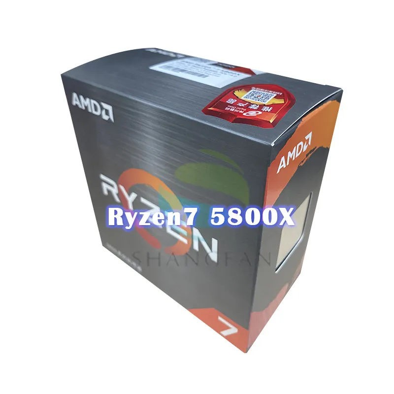 

NEW For Ryzen 7 5800X R7 5800X 3.8 GHz Eight-Core sixteen-Thread 105W CPU Processor L3=32M 100-000000063 Socket AM4 no fan