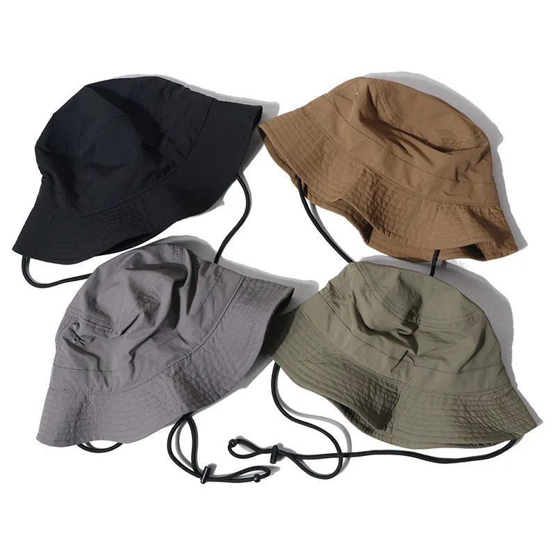 

Free Sample Wholesale Dustproof Quick-Drying Protective Mask Eye Protection Fisherman Blank Bucket Summer Visor Sun Protect Hat, Custom color