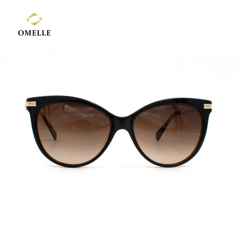 

OMELLE Diamond on Temple Sunglasses Original Oversized Shades Sun Glasses Women Ready to Ship