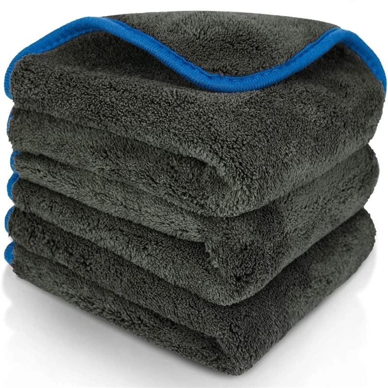 

800 gsm 1200 gsm coral fleece plush microfiber drying towel car wash towel microfiber to car, Customized
