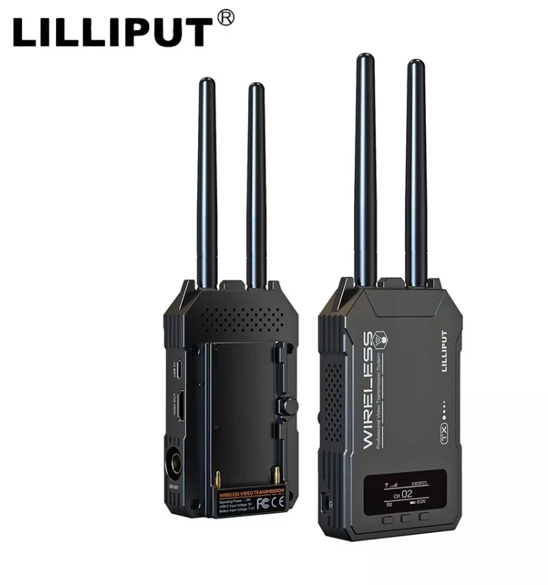 

LILLIPUT WS500 Wireless Video Transmission 500ft 150m Low Latency 80ms HDM/SDI Wireless Transmission for Live Stream